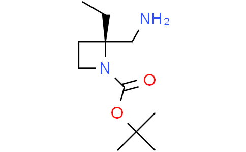 tert-butyl (2R)-2-(aminomethyl)-2-ethylazetidine-1-carboxylate