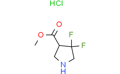 methyl 4,4-difluoropyrrolidine-3-carboxylate hydrochloride