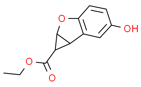 ethyl 5-hydroxy-1a,6b-dihydro-1H-cyclopropa[b]benzofuran-1-carboxylate
