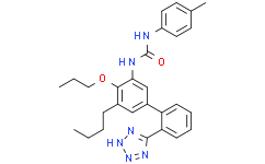 1-(5-丁基-4-丙氧基-2'-(1H-四唑-5-基)-[1，1'-联苯]-3-基)-3-(对甲苯基)脲