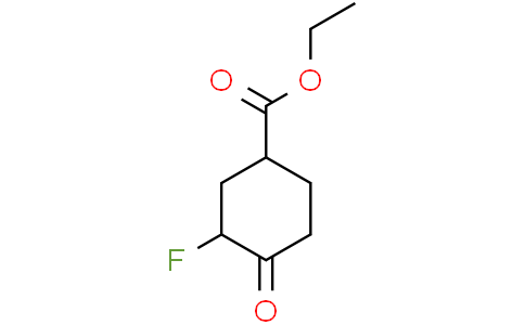 ethyl 3-fluoro-4-oxo-cyclohexanecarboxylate