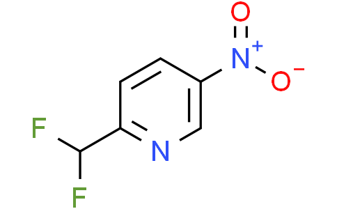 2-(difluoromethyl)-5-nitro-pyridine