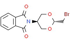 trans-2-(2-(bromomethyl)-1,3-dioxan-5-yl)isoindoline-1,3-dione