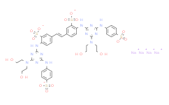 (E)-6,6'-(乙烯-1,2-二基)双(3-((4-(双(2-羟乙基)氨基)-6-((4-磺酸盐苯基)氨基)-1,3,5-三嗪-2-基)氨基)苯磺酸钠)