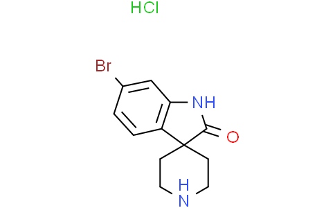 6-bromo-1,2-dihydrospiro[indole-3,4'-piperidine]-2-one hydrochloride