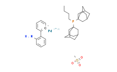 Bis(1-adamantyl)-butylphosphane;methanesulfonic acid;palladium;2-phenylaniline,97%