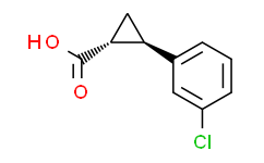反式-2-（3-氯苯基）环丙烷-1-羧酸,96%