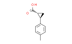 反式-2-（对甲苯基）环丙烷-1-羧酸,98%