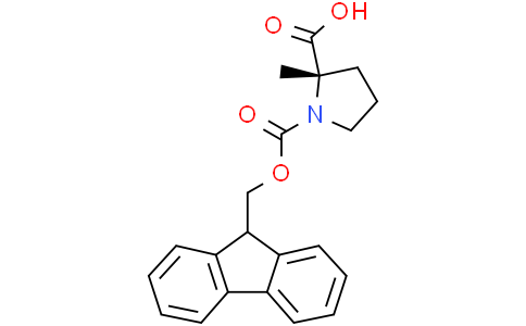 (2S)-1-(9H-fluoren-9-ylmethoxycarbonyl)-2-methyl-pyrrolidine-2-carboxylic acid