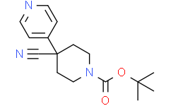 1-BOC-4-CYANO-4-(4-PYRIDINYL)-PIPERIDINE