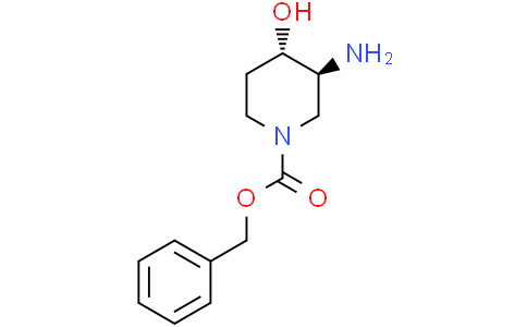 benzyl trans-3-amino-4-hydroxy-piperidine-1-carboxylate