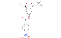 (2S,4S)-1-tert-Butyl 2-methyl 4-((4-nitrobenzoyl)-oxy)pyrrolidine-1,2-dicarboxylate