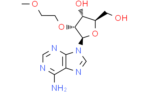 (2R,3R,4R,5R)-5-(6-aminopurin-9-yl)-2-(hydroxymethyl)-4-(2-methoxyethoxy)tetrahydrofuran-3-ol