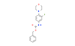 (3-氟-4-吗啉-4-基苯基)氨基甲酸苄酯,98%