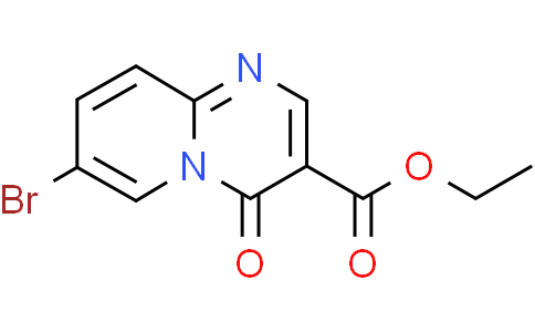 ethyl 7-bromo-4-oxo-pyrido[1,2-a]pyrimidine-3-carboxylate