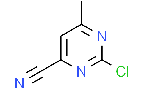 2-chloro-6-methyl-pyrimidine-4-carbonitrile