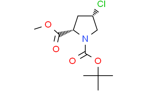 1-tert-butyl 2-methyl (2S,4S)-4-chloropyrrolidine-1,2-dicarboxylate
