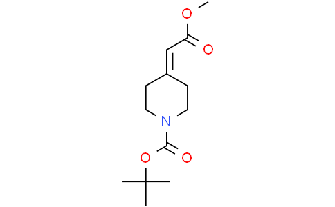 tert-butyl 4-(2-methoxy-2-oxoethylidene)piperidine-1-carboxylate