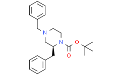 (2S)-2，4-二苄基哌嗪-1-羧酸叔丁酯