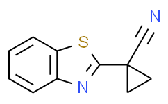 1-(苯并[d]噻唑-2-基)环丙烷甲腈,95%