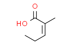 (E)-2-Methyl-2-pentenoic acid
