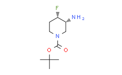 (3R，4S)-3-氨基-4-氟哌啶-1-羧酸叔丁酯,95%
