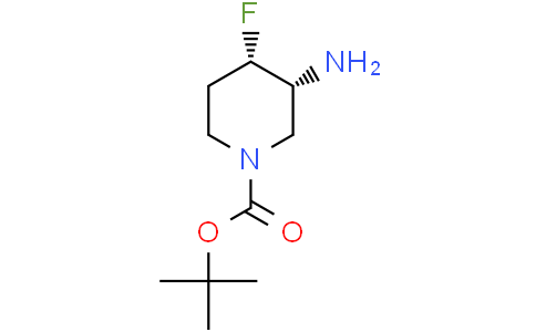 tert-butyl (3R,4S)-3-amino-4-fluoropiperidine-1-carboxylate