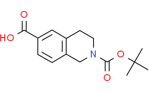 2-[(tert-butoxy)carbonyl]-1,2,3,4-tetrahydroisoquinoline-6-carboxylic acid