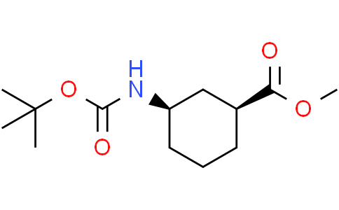 methyl (1S,3R)-3-(tert-butoxycarbonylamino)cyclohexanecarboxylate