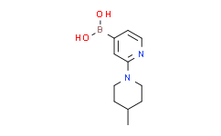 (2-(4-甲基哌啶-1-基)吡啶-4-基)硼酸,95%