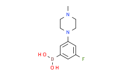 (3 -氟-5-(4-甲基哌啶基))苯硼酸,98%