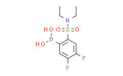 (2-(N，N-二乙基氨磺酰)-4，5-二氟苯基)硼酸,98%