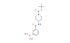 (3-((1-(叔-丁氧基羰基)哌啶-4-基)氨基甲酰)苯基)硼酸,98%