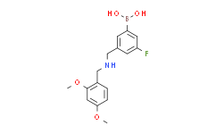 (3-(((2，4-二甲氧苄基)氨基)甲基)-5-氟苯基)硼酸,98%