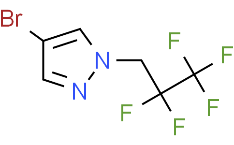 4-bromo-1-(2,2,3,3,3-pentafluoropropyl)pyrazole