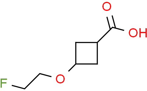 3-(2-fluoroethoxy)cyclobutane-1-carboxylic acid