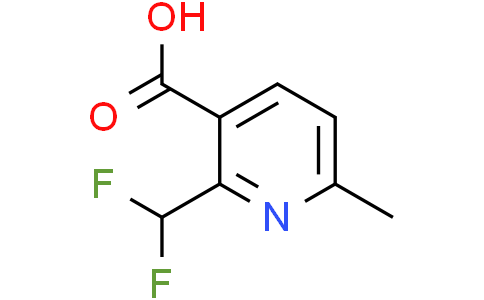 2-(difluoromethyl)-6-methylpyridine-3-carboxylic acid