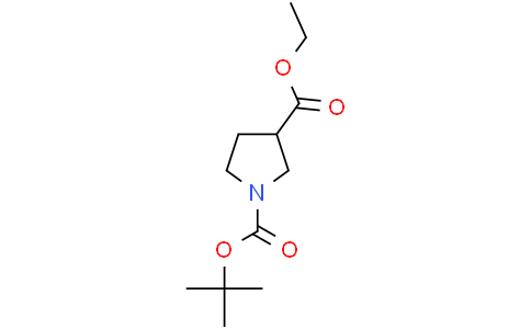 1-tert-butyl 3-ethyl pyrrolidine-1,3-dicarboxylate