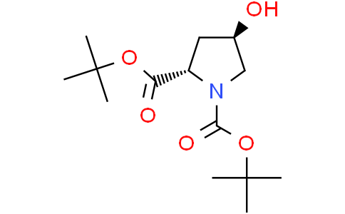 ditert-butyl (2S,4R)-4-hydroxypyrrolidine-1,2-dicarboxylate