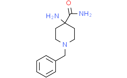 4-amino-1-benzylpiperidine-4-carboxamide