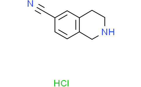 1,2,3,4-tetrahydroisoquinoline-6-carbonitrile hydrochloride