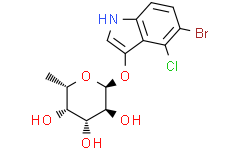 5-溴-4-氯-1H-吲哚-3-基 6-脱氧-α-L-吡喃半乳糖苷