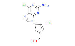 (1S–4R)-4-(2-氨基-6-氯-9H-嘌呤-9-基)-2-环戊烯-1-甲醇盐酸盐,≥95%