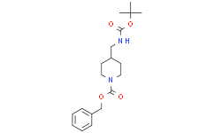 1-N-Cbz-4-N-(Boc-氨甲基)哌啶,≥97%