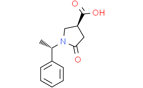 (3S)-5-oxo-1-[(1S)-1-phenylethyl]pyrrolidine-3-carboxylic acid