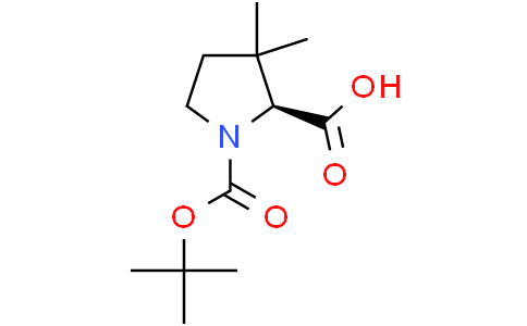 (S)-1-(tert-Butoxycarbonyl)-3,3-dimethylpyrrolidine-2-carboxylic acid
