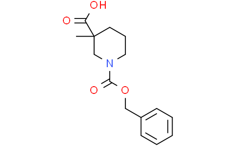 1-[(benzyloxy)carbonyl]-3-methylpiperidine-3-carboxylic acid