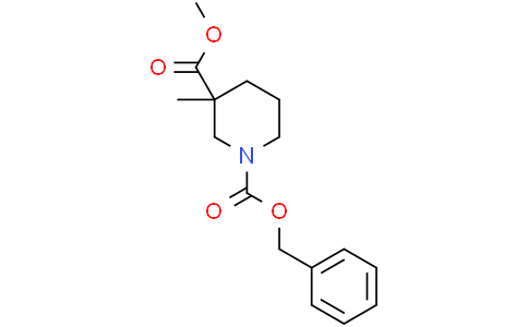 1-benzyl 3-methyl 3-methylpiperidine-1,3-dicarboxylate