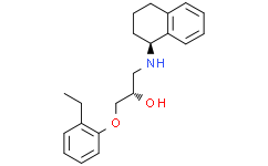 (S)-1-(2-乙基苯氧基)-3-(((S)-1，2，3，4-四氢萘-1-基)氨基)丙-2-醇