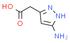 (5-氨基-2H-吡唑-3-基)乙酸,97%